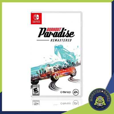 Burnout Paradise Remastered Nintendo Switch Game แผ่นแท้มือ1!!!!! (Burnout Paradise Switch)(Burnout Switch)(Burn Out Switch)