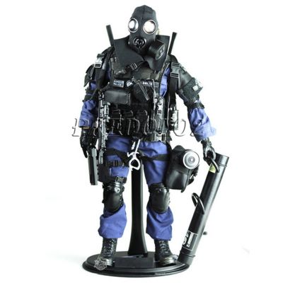 ฟิกเกอร์ 1 / 6 Scale SWAT Solider Team Door breacher