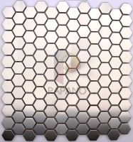 SS-MSS-009 สีเงิน สีทองแดง โมเสคแสตนเลส โมเสค โมเสก กระเบื้อง กระเบื้องโมเสค Mosaic Stainless Tile Mosaictile Stainlessmosaic Mosaicstainless