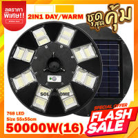 โคมไฟ UFO 50000W 16000W 8000W พลังงานแสงอาทิตย์ LED แสงสีขาว โคมไฟโซล่าเซล โคมไฟติดผนัง ไฟสปอร์ตไลท์ Spotlight Led ไฟโชล่าเซลล์ โคมไฟสปอร์ตไลท์