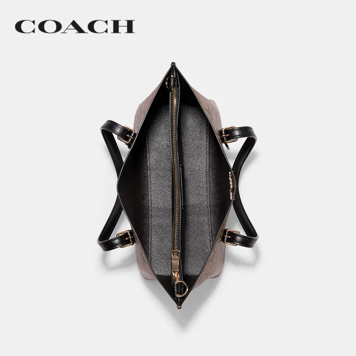 coach-กระเป๋าทรงสี่เหลี่ยมผู้หญิงรุ่น-mollie-tote-25-in-signature-canvas-สีครีม-c4250-imcbi