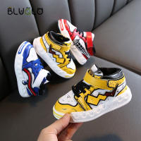 Kids Casual Cartoon New Shoes For Boys Toddler Basketball Running Shoe Kid Children Robot Sports Boot Sneakers Cartoon Kid Shoes