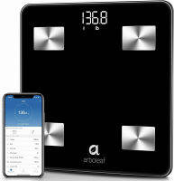 Arboleaf Digital Scale, Bluetooth Smart Scale Scales for Body Weight , Body Fat Monitor, 14 Key Composition, iOS Android APP, Unlimited Users, Auto Recognition, BMI, BMR