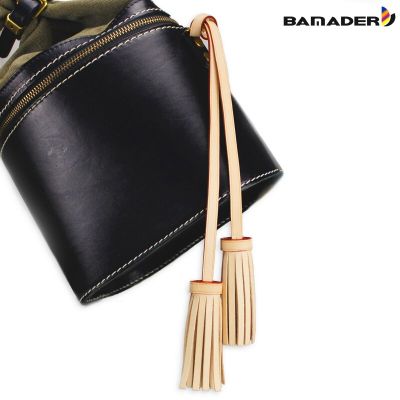 BAMADER Leather Tassel Fringe Keychain Strap DIY Luxury Women Bag Ornament Tassel Key Chains Fashion Cute Bag Jewelry Accessorie
