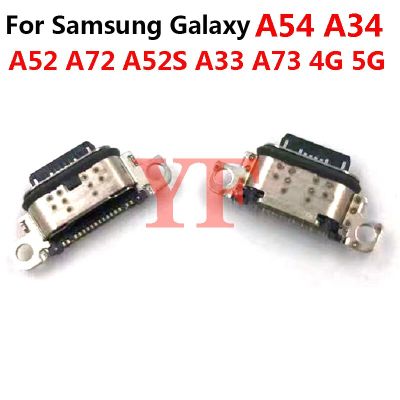 ‘；【。- 10PCS Original For  Galaxy A54 A34 A336B A52 A72 A52S A33 A73 4G 5G USB Charging Charge Port Dock Socket Connector