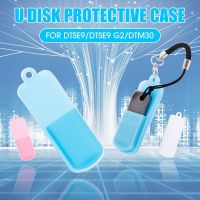 เคสซิลิโคน U Disk CFOMVX SHOP 10ชิ้นกันน้ำกันฝุ่นยูเอสบีแฟลช Protector แบบพกพากันหายฝาครอบดิสก์พร้อมเชือก