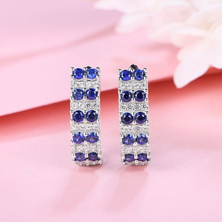 lab-created-blue-sapphire-clip-earrings-for-women-girl-real-925-sterling-silver-created-sapphire-earrings-for-wedding-party