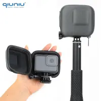 【Free-delivery】 xqwznb Hero7 6สำหรับกระเป๋าหิ้วเคส QIUNIU กล่องฮีโร่สีขาวสำหรับกะทัดรัด9 7 8ป้องกันสีเงิน5เคสจัดเก็บอุปกรณ์เสริมขนาดเล็ก