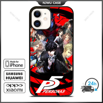 Persona 5 Poster Phone Case for iPhone 14 Pro Max / iPhone 13 Pro Max / iPhone 12 Pro Max / XS Max / Samsung Galaxy Note 10 Plus / S22 Ultra / S21 Plus Anti-fall Protective Case Cover