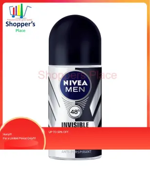 NIVEA Black & White Invisible Silky Smooth Roll On 50ml