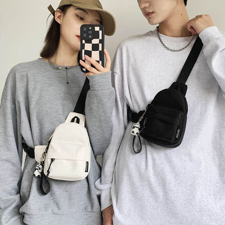 Men's Chest Bag Trendy Ins Japanese Style Small Satchel Personality