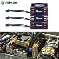 FEBRAIN สำหรับจรวด RC อุปกรณ์ RC อัพเกรดมอเตอร์ ESC พัดลมเคสระบายความร้อน40MM 16000RPM ความเร็วสูงพัดลมทำความเย็น