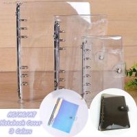 ❉▫◄ A5/A6/A7 Transparent Notebook Cover Plastic Clip File Folder Notebook Loose Leaf Ring Binder Planner School Office Supplies