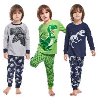 Pajamas for Children Kids Boys Santa Claus Halloween Sleepwear Set Toddler Skeleton Pumpkin Carnival Christmas Xmas Elf Pjs