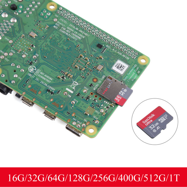 การ์ดความจำไมโคร-sd-ความเร็วสูงบัตร-tf-16g-32g-64g-128g-256g-400g-512g-1tb-เหมาะสำหรับราสเบอร์รี่-pi-4b-3b-3b-โทรศัพท์มือถือกล้องติดรถยนต์คอนโซลเกมกล้อง