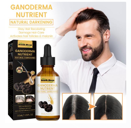 ganoderma-nutrient-เซรั่มสมุนไพรบำรุงเส้นผม-เซรั่มบำรุงเส้นผมปิดผมขาวปัญหาผมขาวผมหงอก