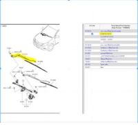 .UC9P67321D ก้านปัดน้ำฝนฝั่งขวา คนขับ มาสด้า Mazda BT-50 Pro ปี2015 - 2020 /แท้เบิกศูนย์ (MST)