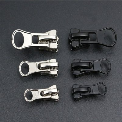 5/100pcs  3#5#8# Resin Zipper Head Auto Lock for Resin Zippers Slider Zip Repari Kit DIY Bags Garment Sewing Accessories Door Hardware Locks Fabric Ma