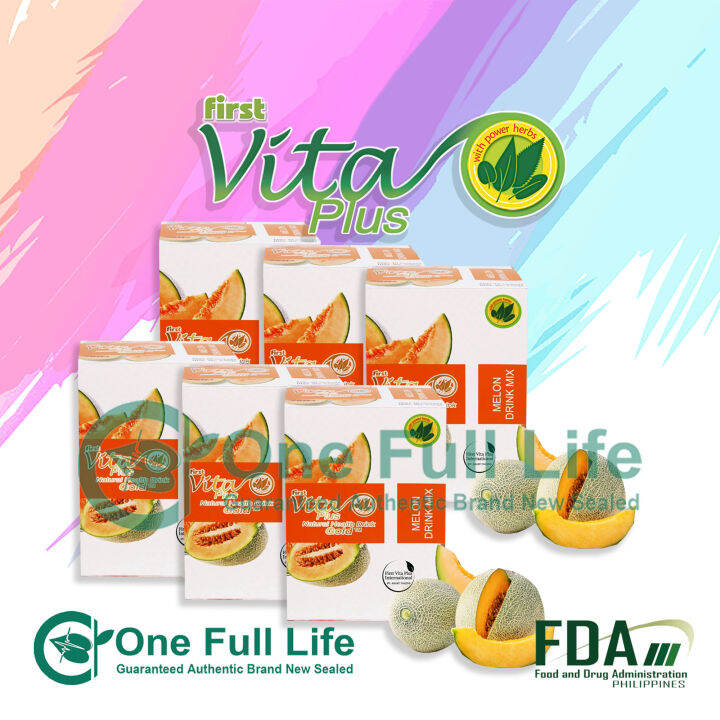 First Vita Plus MELON GOLD x 6 BOXES Lazada PH