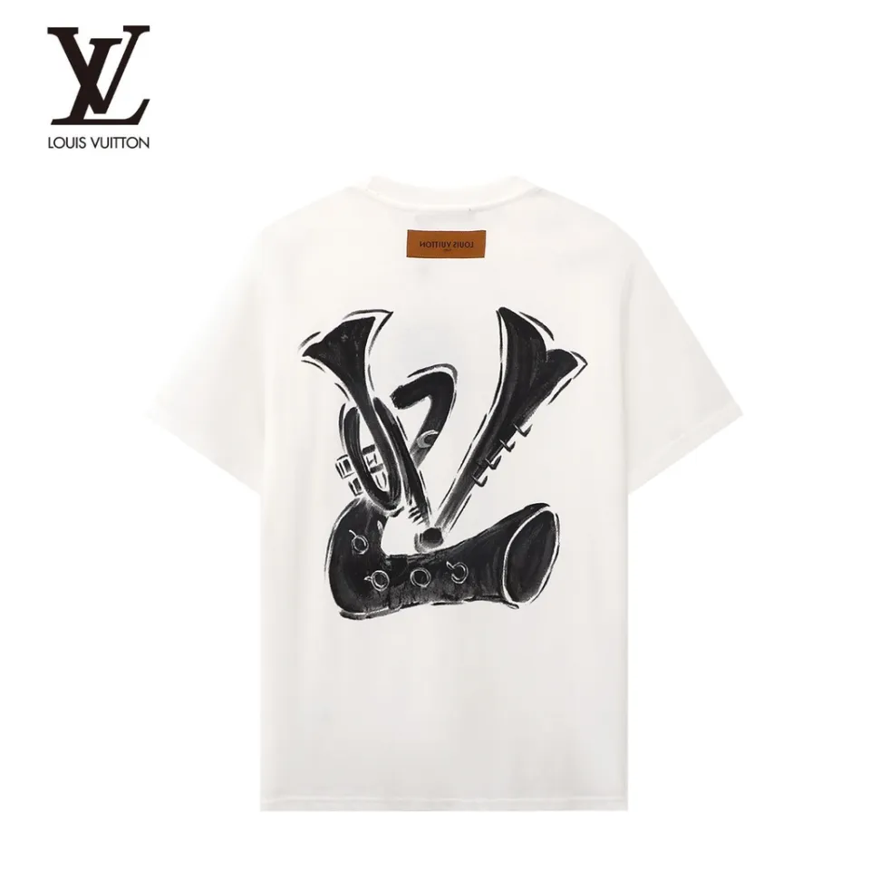 Louis Vuitton Floating LV printed T shirt -M