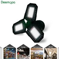 Deformable Lamp E27 LED Bulb 40W 60W 80W Garage Light 360 Degrees AC85-265V Deform Light For Workshop Warehouse Factory Gym