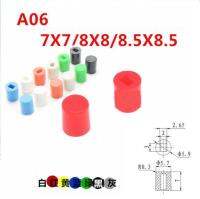 20 Buah/Banyak 5.8x5.8/7x7/8x8/8.5x8.5Mm Silinder Cap Diri Penguncian Push Tactile Power Micro Switch Kit 6 Pin Tombol Switch