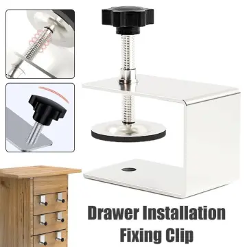 Installation Clips Clamps 1 Piece 2mm Cabine Drawer Front Mounting Bracket
