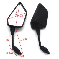 Motorcycle Mirrors Racing Sport Bike Rear View Mirror For Kawasaki moto ER400 ER-4N ER300 Z300 ER250 Z250 KL110 KSR PRO KLX125