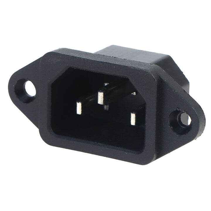 AC-04 Socket 250V 10A 3-pin With Ears For Electric Car Computer Power ...