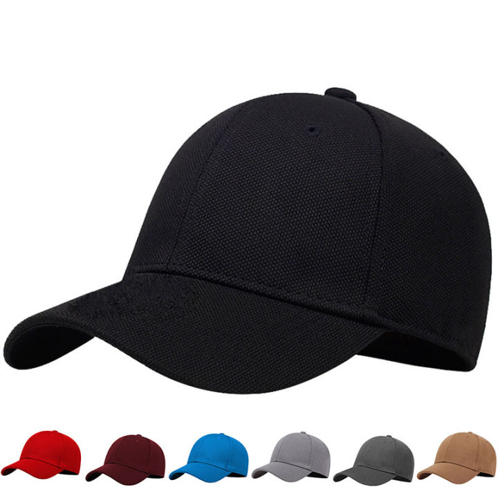 solid-color-fully-enclosed-hat-unisex-fashion-breathable-baseball-cap-women-outdoor-sun-protection-sports-golf-caps-trucker-hats-designer-hat