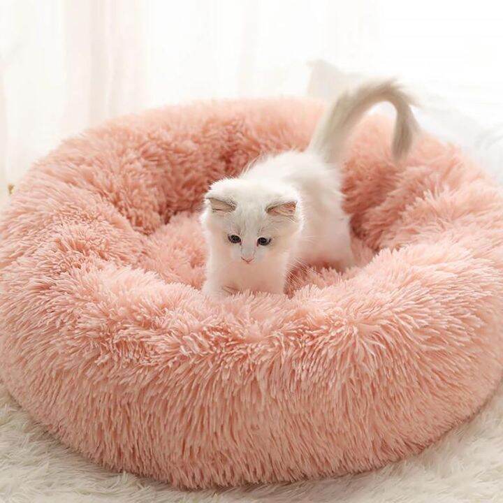 ส่งจากไทย-มีเก็บเงินปลายทาง-ที่นอนสัตว์เลี้ยง-รังสัตว์เลี้ยง-ที่นอนแมว-pet-fur-bed-ที่นอนแมว-ขนนุ่มฟู-ที่นอนหมา-เบาะนอน