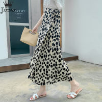 Woman Skirts High Waist Fashion Long One-Piece Knotted Tied Wrap Floral Ruffle Chiffon Split Skirt 2021 Bohemian Beach Dress