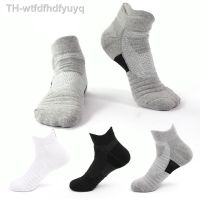 【hot】☃  3 Pairs Cotton Compression Socks Men Thick Ankle Sweat-absorbent Breathable Sport for Cycling Basketball