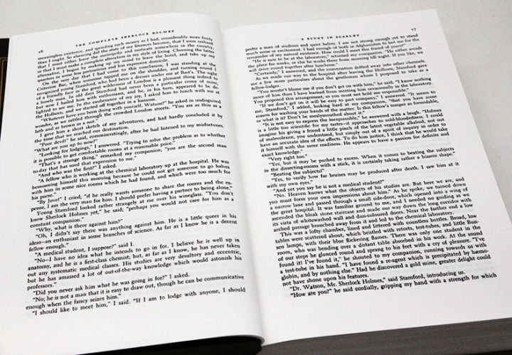 genuine-the-complete-sherlock-holmes-english-original-detective-complete-collection-detective-sherlock-english-detective-suspense-novel-hardcover-collection-conan-doyle-english-book