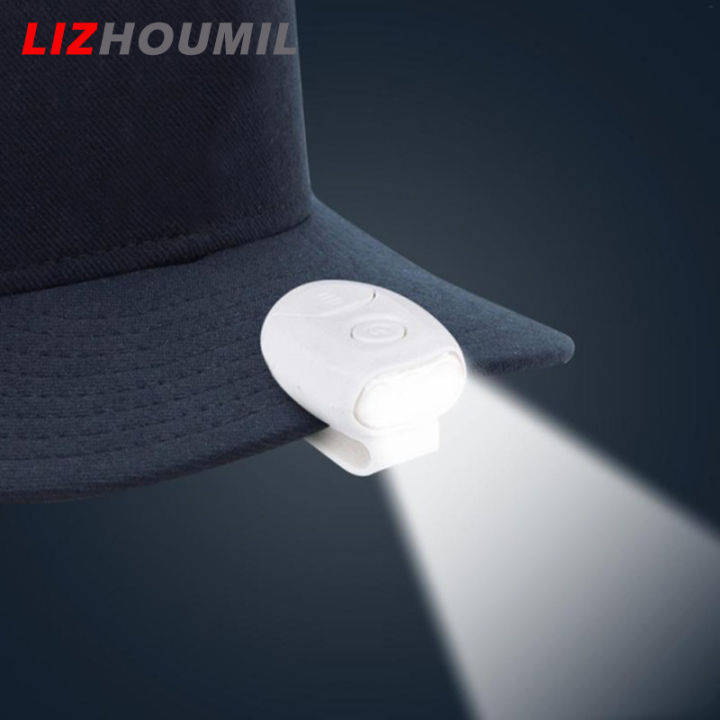 lizhoumil-ไฟกิ๊บติดหมวกแบบพกพา3led-45lm-หมุนได้90องศาโมเดิร์นเรียบง่ายตะเกียงสำหรับแคมปิ้งเดินป่าตกปลาตอนกลางคืน