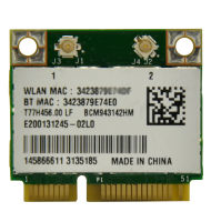 WTXUP for Broadcom BCM943142HM 802.11bgn 300Mbps Mini Half PCi-E WiFi Adapter + Bluetooth 4.0 Adapter for ASUSAcer