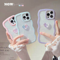 Apple เคส iPhone 14/13/12/11/X/x/xr เคสโทรศัพท์มือถือกรอบคลื่นความรักแบบสามมิติ13 Pro Max เคสโทรศัพท์มือถือซิลิโคน14 Plus กรอบบิดเคสป้องกันโทรศัพท์มือถือ12โปร่งใสขนาดเล็กกันตกเคสนิ่ม