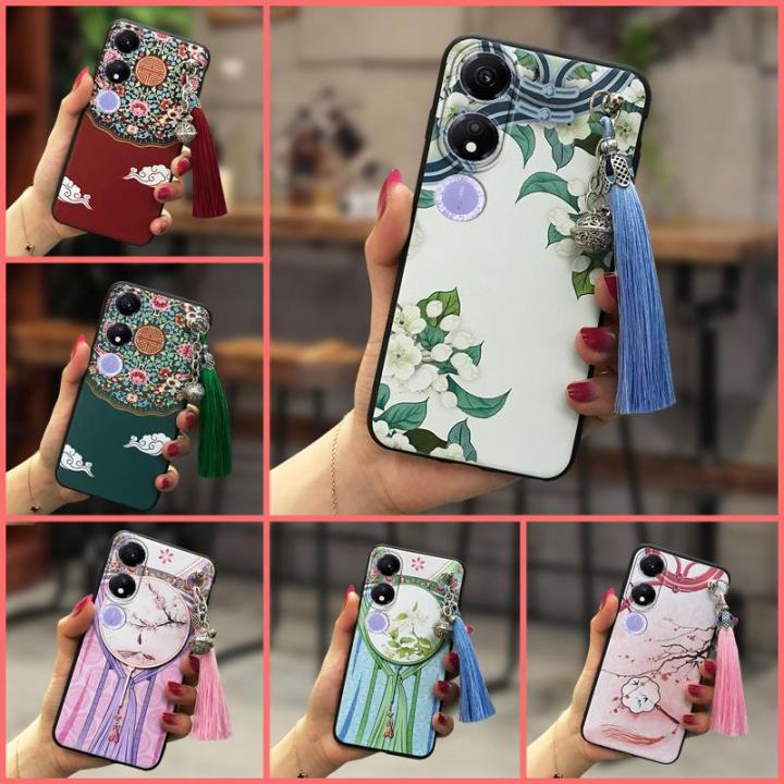 soft-case-cartoon-phone-case-for-honor-play40-5g-dirt-resistant-armor-case-chinese-style-silicone-protective-new-soft