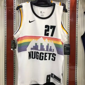 Men NBA Denver Nuggets #27 MURRAY White City Edition Jersey