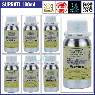 Surrati Golden Sand Attar Concentrated Perfume Oil: 100g From Saudi Arabia