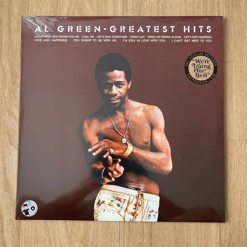 แผ่นเสียง​ AL GREEN-GREATEST​ HITS ,Vinyl, LP, Compilation