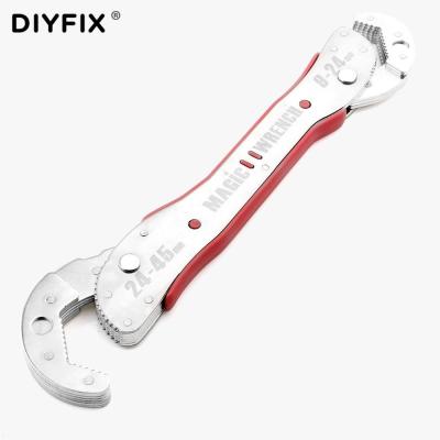 9-45mm Universal Adjustable Magic Wrench Multi-function Purpose Torque Ratchet Spanner Quick Snap Grip Home Hand Tool