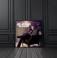 Jim Jefferies-นี่ฉันเองตอนนี้อัลบั้มเพลงผ้าใบโปสเตอร์เพลงดาวการตกแต่งภาพวาดผนังบ้าน (ไร้กรอบ)