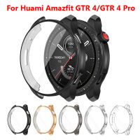 ฝาครอบป้องกันสำหรับ Amazfit GTR 4คลุมทั้งหมดป้องกันหน้าจอแบบนิ่ม TPU สำหรับ Huami Amazfit GTR4 Pro อุปกรณ์เสริมสำหรับนาฬิกาอัจฉริยะ