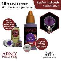 ?มีของพร้อมส่ง? Army Painter Air Alien Purple - 18ml AP-AW1128 สีอะคริลิค สูตรพ่น ใช้ร่วมกับ Airbrush