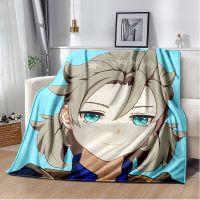 Genshin Impact Anime Throws Blankets Kids and adult Flannel Blankets Warm for Travel Bedding blankets for beds thin blanket