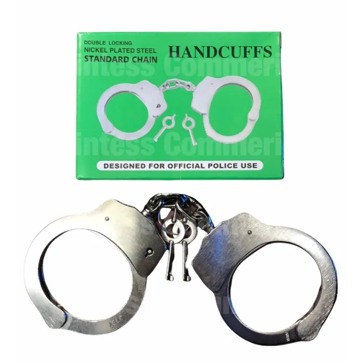 Handcuff Original Made in Taiwan Double Locking with 2 Keys Lazada PH
