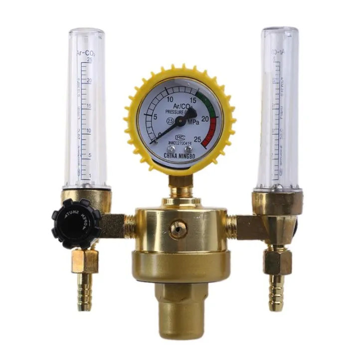 Boutique Control Gas Regulator Dual Flowmeter for Professional Welding ...