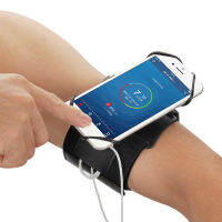 ใหม่ 360 Rotatable Sports Running Armband ที่วางโทรศัพท์มือถือ Forearm Wristband Bag DOM668-Naoei