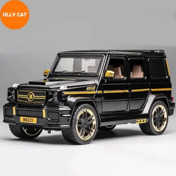 Mini Auto White 1:32 Diecast Metal Body Mercedes Benz SUV Jeep